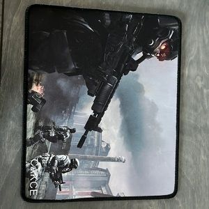 Medium sized gaming mouse pad